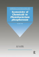 Ecotoxicity of chemicals to Photobacterium Phosphoreum /