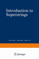 Introduction to superstrings /