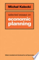 Selected essays on economic planning /