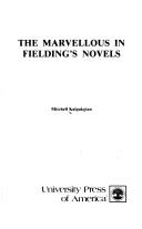 The marvellous in Fielding's novels /
