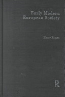 Early modern European society /