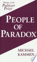 People of paradox : an inquiry concerning the origins of American civilization /