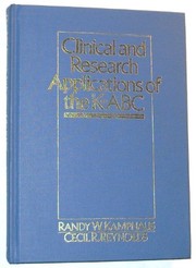 Clinical and research applications of the K-ABC /