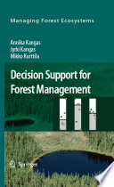 Decision support for forest management /
