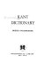Kant dictionary /