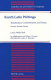Kant's Latin writings, translations, commentaries, and notes /
