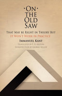 On the old saw: that may be right in theory but it won't work in practice /