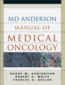 The M.D. Anderson manual of medical oncology /