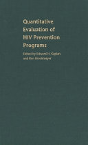 Quantitative evaluation of HIV prevention programs /