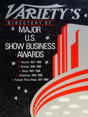 Variety's directory of major U.S. show business awards /