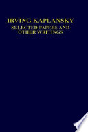 Selected papers and other writings /