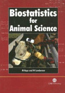 Biostatistics for animal science /