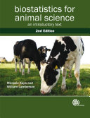 Biostatistics for animal science /