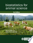 Biostatistics for animal science /