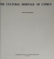 The A.G. Leventis Foundation and the cultural heritage of Cyprus /