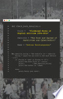 Firebrand waves of digital activism 1994-2014 : the rise and spread of hacktivism and cyberconflict /