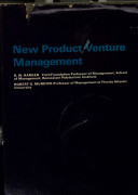 New product venture management /