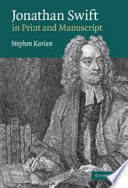 Jonathan Swift in print and manuscript /