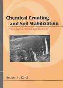 Chemical grouting and soil stabilization /