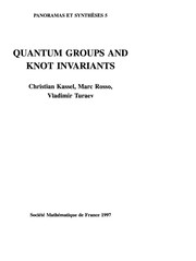 Quantum groups and knot invariants /