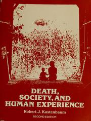 Death, society, and human experience /