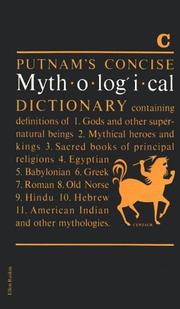 Putnam's concise mythological dictionary /