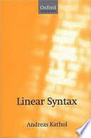 Linear syntax /