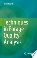 Techniques in Forage Quality Analysis  /