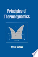 Principles of thermodynamics /