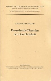 Prozedurale Theorien der Gerechtigkeit /