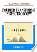 Fourier transforms in spectroscopy /