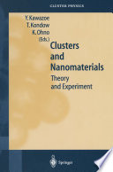 Clusters and Nanomaterials : Theory and Experiment /