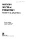 Modern spectral estimation : theory and application /