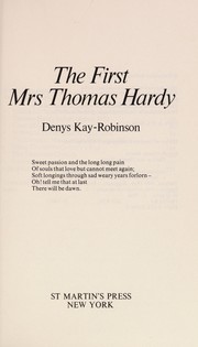 The first Mrs Thomas Hardy /
