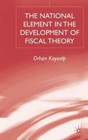 The national element in the development of fiscal theory /