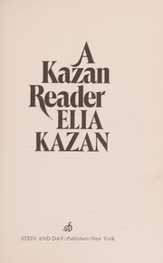 A Kazan reader /