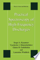 Practical Spectroscopy of High-Frequency Discharges /