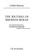 The writings of Brendan Behan /