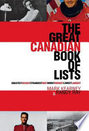 The great Canadian book of lists /