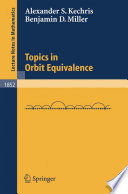 Topics in orbit equivalence /