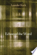 Echoes of the word /