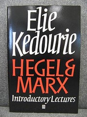 Hegel and Marx : introductory lectures /