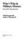 Who's who in military history : from 1453 to the present day /