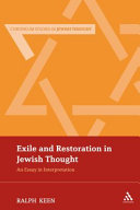 Exile and restoration in Jewish thought : an essay in interpretation /