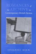Romances of the archive in contemporary British fiction /