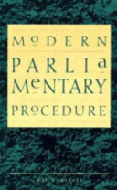 Modern parliamentary procedure /