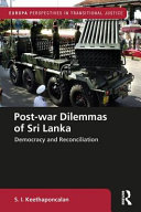 Post-war dilemmas of Sri Lanka : democracy and reconciliation /