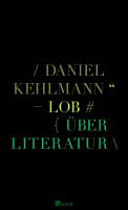 Lob : über Literatur /