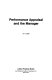 Performance appraisal and the manager /