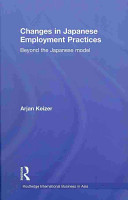 Changes in Japanese employment practices : beyond the Japanese model /